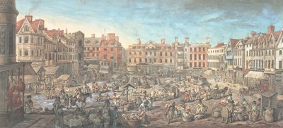 Norwich Market Place by Robert Dighton